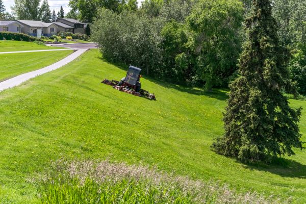 Hillside Mowing in Longwood